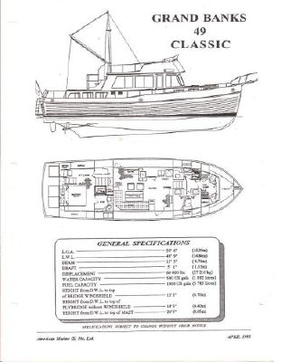 Boats for Sale & Yachts Grand Banks Classic 1993 Grand Banks Yachts