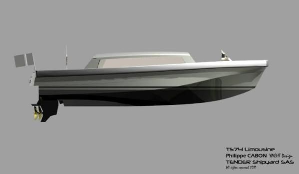 Boats for Sale & Yachts Tender Shipyard SAS TS74 Limousine 2012 All Boats
